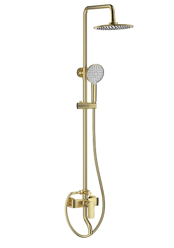 Душевая система Wonzon & Woghand брашированное золото (WW-AE3354-BG) Душевая система Wonzon & Woghand брашированное золото (WW-AE3354-BG)