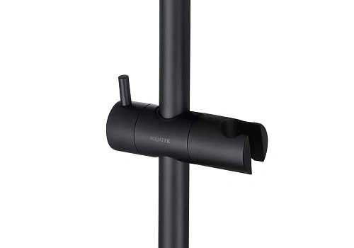 Душевая штанга Aquatek AQ2000MB черный матовый Душевая штанга Aquatek AQ2000MB черный матовый
