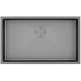 Картинка анонса товара «кухонная мойка paulmark next 74 uni, pm217444-mg, матовый серый, 740х440мм 1,2мм»