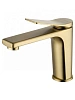 Смеситель для раковины Wonzon &amp; Woghand брашированное золото (WW-XH-012-BG)
