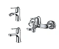 Комплект смесителей D&K DA1340002SET (DA1342141,DA1342201,DA1343201) Комплект смесителей D&K DA1340002SET (DA1342141,DA1342201,DA1343201)