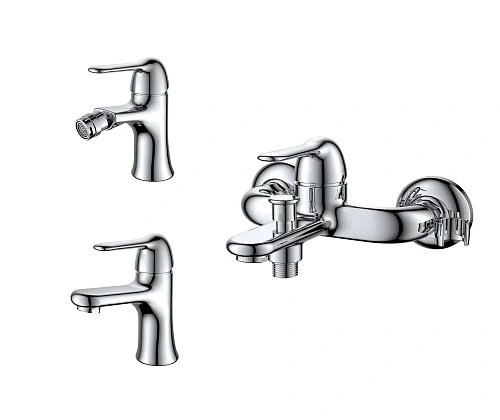 Комплект смесителей D&K DA1340002SET (DA1342141,DA1342201,DA1343201) Комплект смесителей D&K DA1340002SET (DA1342141,DA1342201,DA1343201)