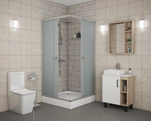 Душевой уголок Niagara Eco NG-009-14Q (900х900х1950) низкий поддон (13см) стекло матовое _0091422Q Душевой уголок Niagara Eco NG-009-14Q (900х900х1950) низкий поддон (13см) стекло матовое _0091422Q