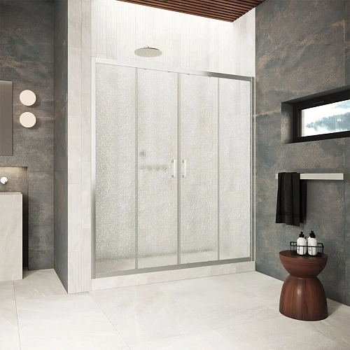 Душевая дверь Vegas-glass Z2P Protec 205 04 02 2050 мм, профиль никель, стекло шиншилла Душевая дверь Vegas-glass Z2P Protec 205 04 02 2050 мм, профиль никель, стекло шиншилла