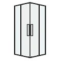 Душевой уголок GROSSMAN Cosmo 300.K33.02.9090.21.00 (90x90x195) квадрат,раздвижн,черн. матов.,стекло прозрачн Душевой уголок GROSSMAN Cosmo 300.K33.02.9090.21.00 (90x90x195) квадрат,раздвижн,черн. матов.,стекло прозрачн