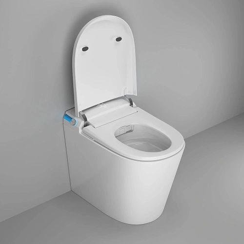 Унитаз приставной Grossman Smart GR-PR-5702 (580х380х460) белый с сиденьем Унитаз приставной Grossman Smart GR-PR-5702 (580х380х460) белый с сиденьем