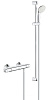 Картинка анонса товара «смеситель для душа grohe grohtherm 1000, с душевым гарнитуром, хром (34824004) термостат»