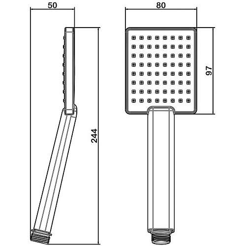 Душевая лейка Swedbe Hermes 5123B Душевая лейка Swedbe Hermes 5123B