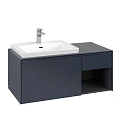 Тумба под раковину Villeroy & Boch Subway 3.0 Marine Blue / Marine Blue C57202VQ Тумба под раковину Villeroy & Boch Subway 3.0 Marine Blue / Marine Blue C57202VQ