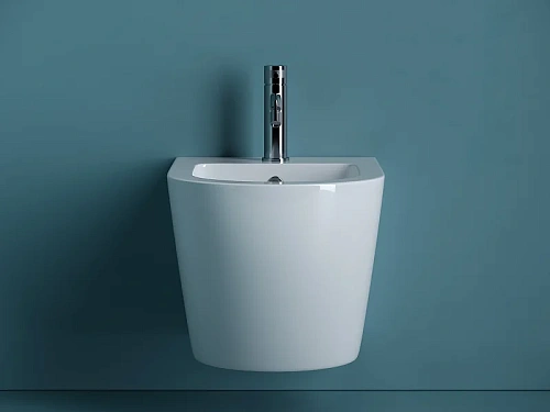 Биде подвесное Ceramica Nova UNO CN11002 белый Биде подвесное Ceramica Nova UNO CN11002 белый