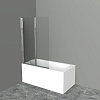 Шторка на ванну BelBagno UNO-V-2-110/150-C-Cr Шторка на ванну BelBagno UNO-V-2-110/150-C-Cr