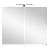 Картинка анонса товара «зеркальный шкаф orans bc-4023-600 w с подсветкой, цвет: uv005 (600x150x570) 4023600w»