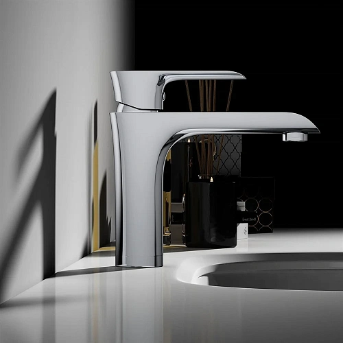 Смеситель для раковины Vincea Esse VBF-1E1CH хром Смеситель для раковины Vincea Esse VBF-1E1CH хром