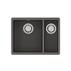 Кухонная мойка Lemark SINARA 550.2-U встраиваемая снизуз кварцгранита, серый шелк 9910083 Кухонная мойка Lemark SINARA 550.2-U встраиваемая снизуз кварцгранита, серый шелк 9910083