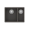 Кухонная мойка Lemark SINARA 550.2-U встраиваемая снизуз кварцгранита, серый шелк 9910083 Кухонная мойка Lemark SINARA 550.2-U встраиваемая снизуз кварцгранита, серый шелк 9910083
