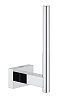 Картинка анонса товара «держатель туалетной бумаги бумаги grohe essentials cube, хром (40623001)»