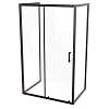 Картинка анонса товара «душевой уголок taliente kit-ta-140/10/10-1cb 140x100x100x195см, прямоугольный, прозрачное стекло 6мм, черный»