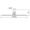 Верхний душ E.C.A. Shower Head 102145013EX Верхний душ E.C.A. Shower Head 102145013EX