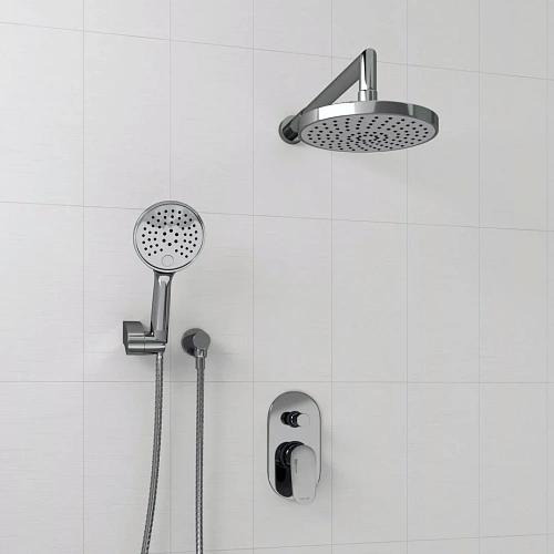 Душевая система WasserKRAFT A14029 встраиваемая хром Душевая система WasserKRAFT A14029 встраиваемая хром