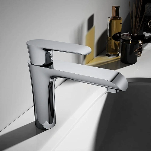 Смеситель для раковины Vincea Esse VBF-1E1CH хром Смеситель для раковины Vincea Esse VBF-1E1CH хром