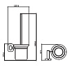 Ершик для унитаза Kaiser Oval KH-2046 Ершик для унитаза Kaiser Oval KH-2046