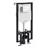 Инсталляция для унитаза WasserKRAFT Vils 56TLT.010.ME.WH03 с клавишей смыва белый Инсталляция для унитаза WasserKRAFT Vils 56TLT.010.ME.WH03 с клавишей смыва белый