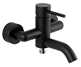Смеситель для ванны Remer X Style X05NO, чёрный матовый Смеситель для ванны Remer X Style X05NO, чёрный матовый