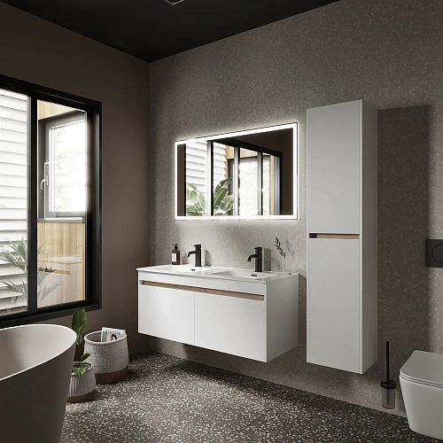 Тумба под раковину Sancos Smart SM120-2W белый Тумба под раковину Sancos Smart SM120-2W белый