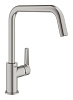 Картинка анонса товара «смеситель для кухни grohe start 2021, высокий излив, суперсталь (30470dc0)»