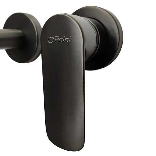 Смеситель для раковины Paini Nove 09PZ208 встраиваемый, чёрный матовый Смеситель для раковины Paini Nove 09PZ208 встраиваемый, чёрный матовый