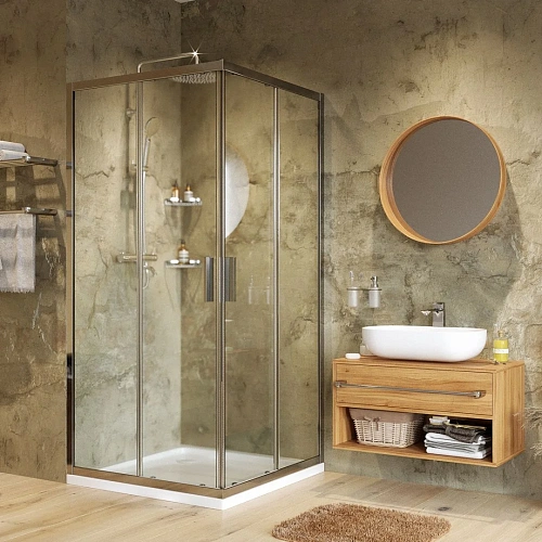 Душевой уголок WasserKRAFT Lippe 45S02 хром Душевой уголок WasserKRAFT Lippe 45S02 хром