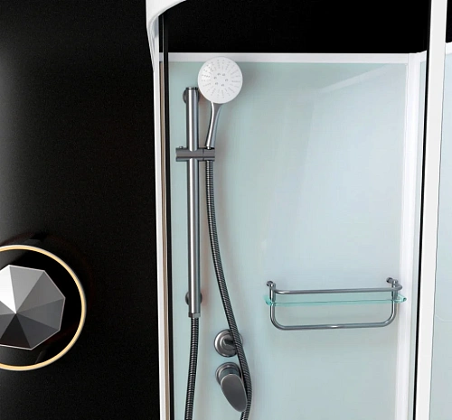 Душевая кабина Frank F411L White 411011 110x80 Душевая кабина Frank F411L White 411011 110x80