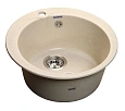 Кухонная мойка GranFest Rondo R-480 беж бежевый Кухонная мойка GranFest Rondo R-480 беж бежевый