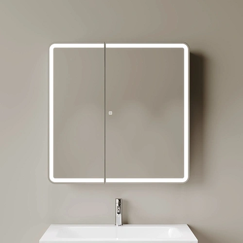 Зеркальный шкаф SANCOS Diva 800х149х800 DIV800 с подсветкой Зеркальный шкаф SANCOS Diva 800х149х800 DIV800 с подсветкой