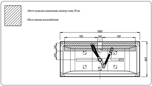 Ванна отдельностоящая Kolpa-San COPELIA FS 180x80 779340 из искусственного камня kerrock Ванна отдельностоящая Kolpa-San COPELIA FS 180x80 779340 из искусственного камня kerrock