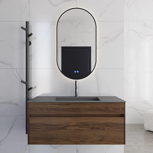 Тумба под раковину Vincea Chiara 1000 VMC-2C100CO подвесная, C.Oak Тумба под раковину Vincea Chiara 1000 VMC-2C100CO подвесная, C.Oak