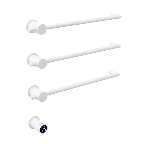 Полотенцесушитель электрический ABBER Charme AH4003MW белый матовый Полотенцесушитель электрический ABBER Charme AH4003MW белый матовый