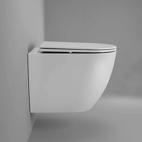 Унитаз подвесной Grossman Thin Rim GR-5601S (520х360х360) тонкий ободок, белый, с крышкой микролифт Унитаз подвесной Grossman Thin Rim GR-5601S (520х360х360) тонкий ободок, белый, с крышкой микролифт