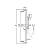 Душевой гарнитур Roca Plenum Go 120/3F 5B1P11CB0 Душевой гарнитур Roca Plenum Go 120/3F 5B1P11CB0