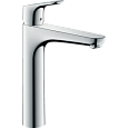 Смеситель для раковины Hansgrohe CoolStart 190, Eco картридж, со сливным клапаном Push-Open 31658000 Смеситель для раковины Hansgrohe CoolStart 190, Eco картридж, со сливным клапаном Push-Open 31658000