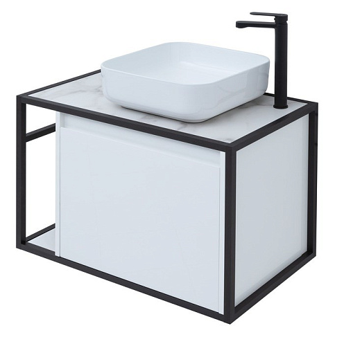 Тумба под раковину Aquanet Nova Lite Loft 75 R белый 00261649 Тумба под раковину Aquanet Nova Lite Loft 75 R белый 00261649