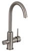Смеситель для кухни Remer X Style N792DWNPO, никель матовый брашированный