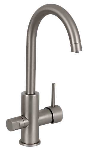 Смеситель для кухни Remer X Style N792DWNPO, никель матовый брашированный Смеситель для кухни Remer X Style N792DWNPO, никель матовый брашированный