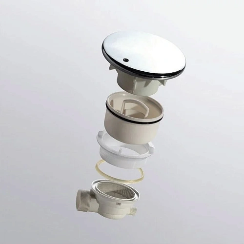 Сифон для поддона RGW Velplex QYD-01 хром 18241101-01 Сифон для поддона RGW Velplex QYD-01 хром 18241101-01