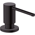 Дозатор жидкого мыла Hansgrohe A41 40438670, матовый черный Дозатор жидкого мыла Hansgrohe A41 40438670, матовый черный