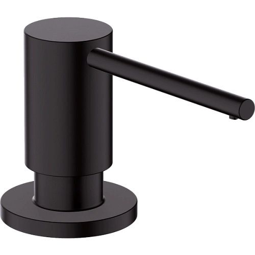 Дозатор жидкого мыла Hansgrohe A41 40438670, матовый черный Дозатор жидкого мыла Hansgrohe A41 40438670, матовый черный
