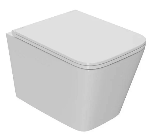 Унитаз подвесной Sintesi SIN-TS-BLT-172 безободковый, сиденье микролифт Унитаз подвесной Sintesi SIN-TS-BLT-172 безободковый, сиденье микролифт