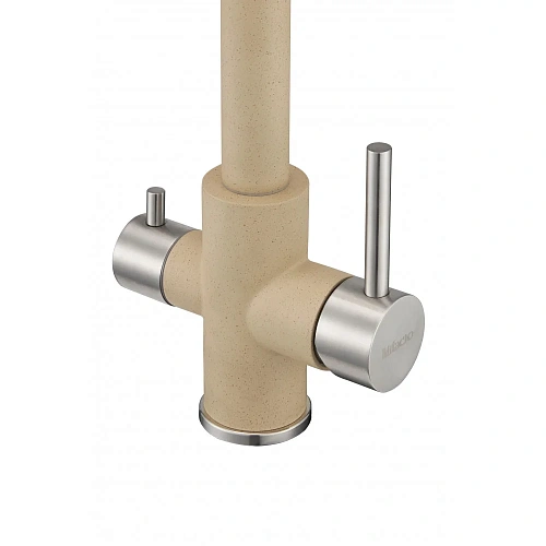 Смеситель для кухни Milacio Ultra ( MCU.553.BG ) бежевый Смеситель для кухни Milacio Ultra ( MCU.553.BG ) бежевый