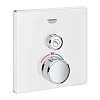 Смеситель для душа GROHE Grohtherm SmartControl на 1 выход, белая луна (29153LS0) внешняя часть терм Смеситель для душа GROHE Grohtherm SmartControl на 1 выход, белая луна (29153LS0) внешняя часть терм