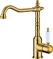 Смеситель для кухни Boheme CRYSTAL 101-CRST бронза Смеситель для кухни Boheme CRYSTAL 101-CRST бронза